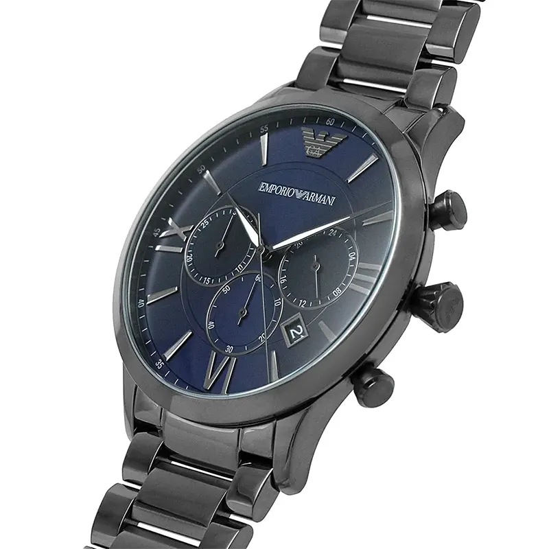 Emporio Armani Chronograph Blue Dial Men's Watch | AR11348